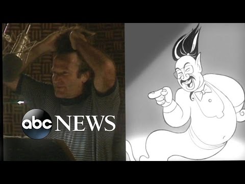 Never-Before-Seen Outtakes of Robin Williams in &#039;Aladdin&#039; | ABC News