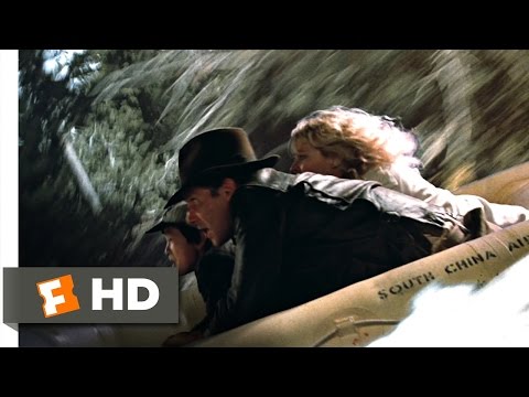 Indiana Jones and the Temple of Doom (2/10) Movie CLIP - Raft Jump (1984) HD