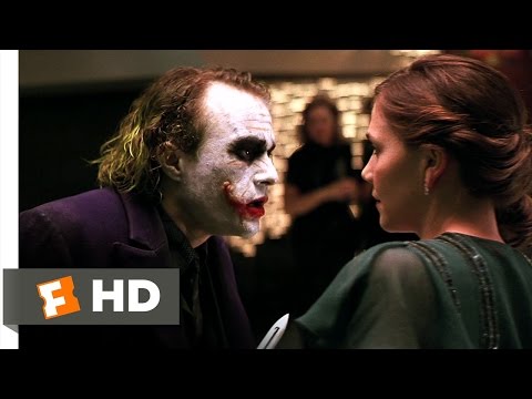 The Dark Knight (3/9) Movie CLIP - Always Smiling (2008) HD