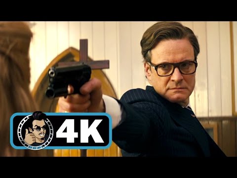 KINGSMAN: THE SECRET SERVICE Movie Clip - Church Massacre |4K ULTRA HD| Colin Firth Action 2014