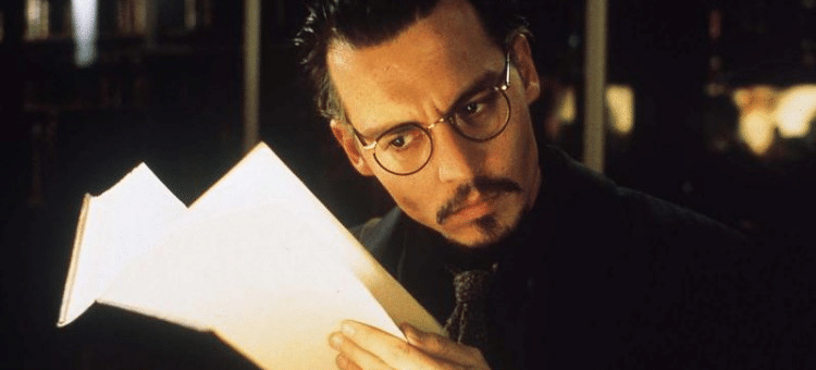 Johnny Depp as Dean Corso in THE NINTH GATE