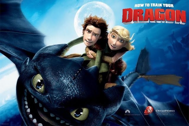 how to train your dragon dragon book scene