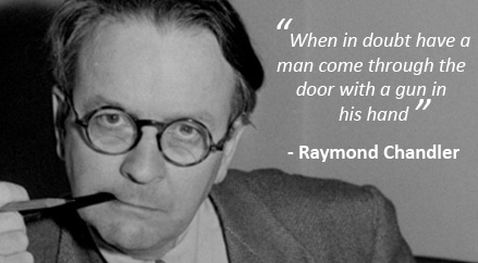 Raymond Chandler - Man with gun