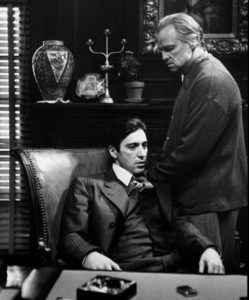 Michael and Vito Corleone