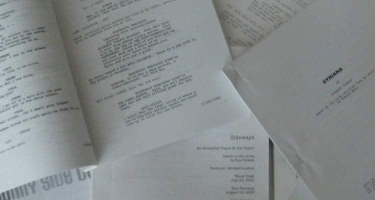 how to write a script screenplay