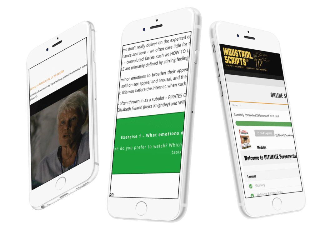 ultimate screenwriting online course by industrial scripts