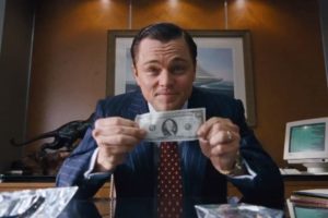 Wolf of Wall Street Fourth Wall Breaking