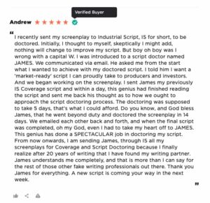 Script Doctor & Rewrite Services | by Industrial Scripts®