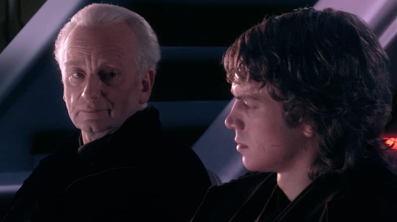 Anakin and Palpatine