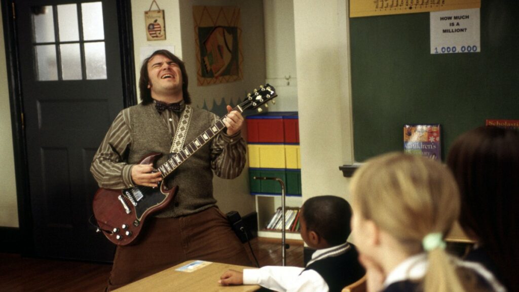 School of Rock - fish out of water film example - Fish out of water story

