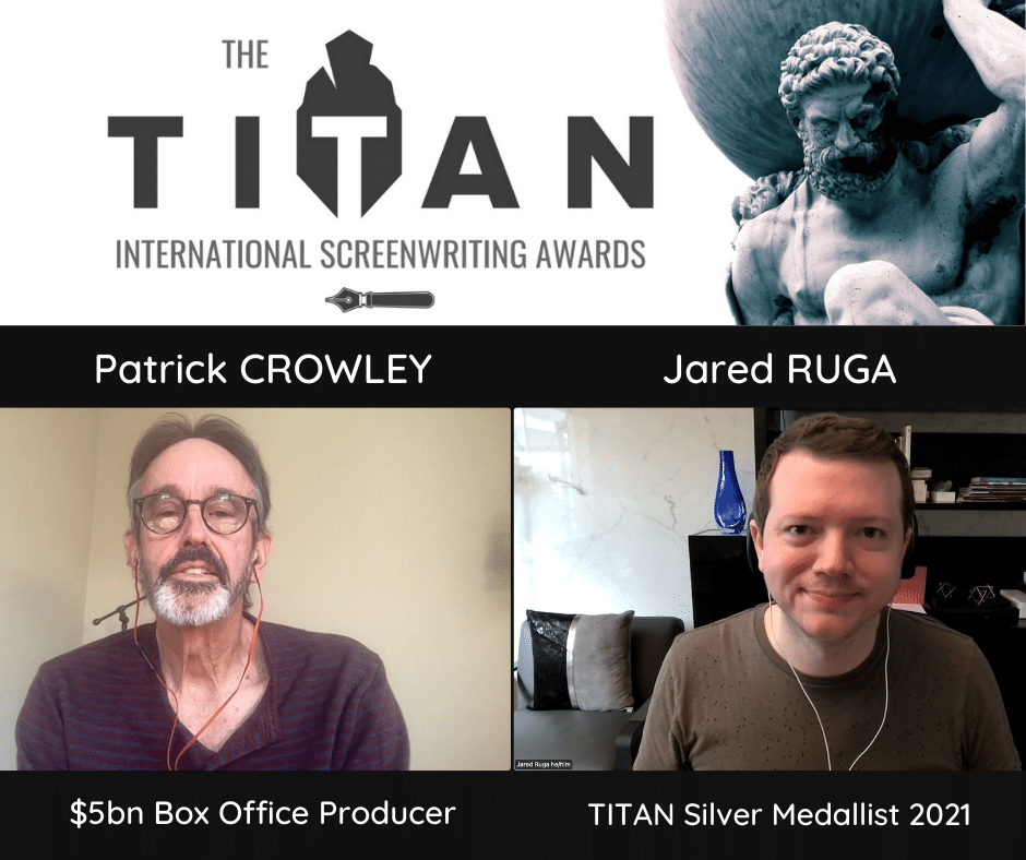 TITAN screenwriting contest Patrick Crowley and Jared Ruga