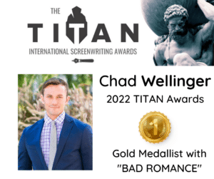 chad wellinger titan screenwriting contest winner