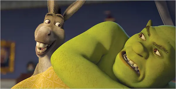 Donkey and Shrek Sidekick Character