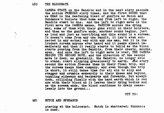 'Butch Cassidy and the Sundance Kid' Screenplay Excerpt, One of the Best Screenplays Ever Written